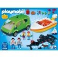 Playmobil Family Fun Coche Familiar Con Lancha
