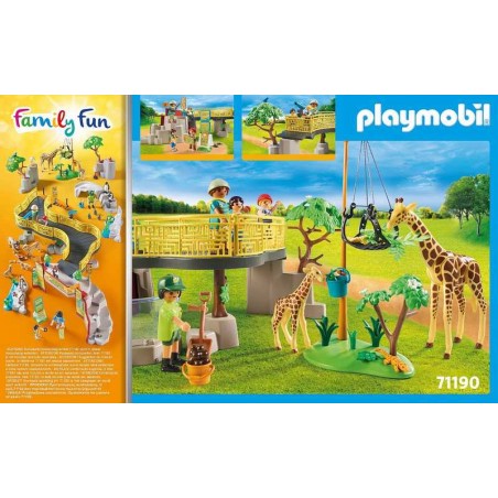 Playmobil Family Fun Zoo de Aventura