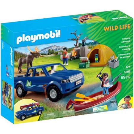 Playmobil Wild Life Campamento de Aventura