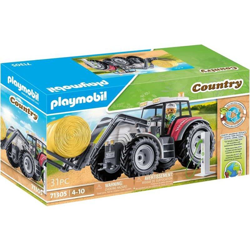 Playmobil Country Tractor Eléctrico Grande