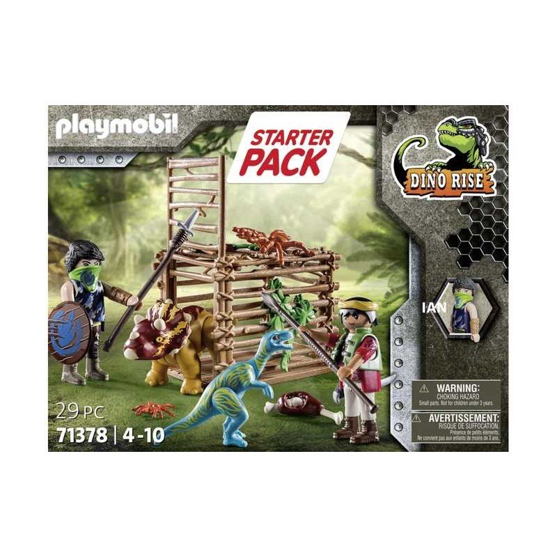 Playmobil Dino Rise Misión Liberar Triceratops