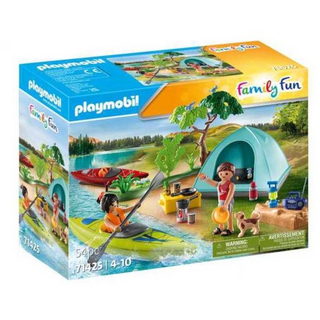 Playmobil Family Fun Camping Kayak