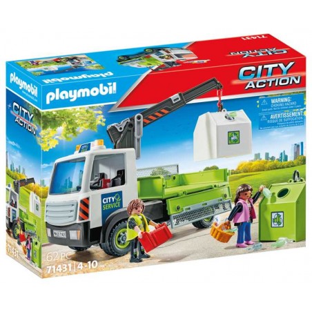 Playmobil City Action Camión De Residuos