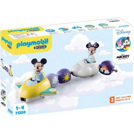 Playmobil 123 Mickey y Minnie Tren Nube