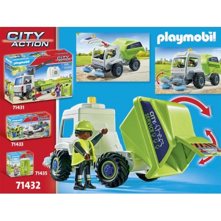 Playmobil City Action Barredora de Calles