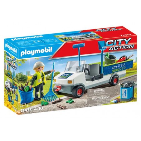 Playmobil City Action Coche Limpieza Urbana