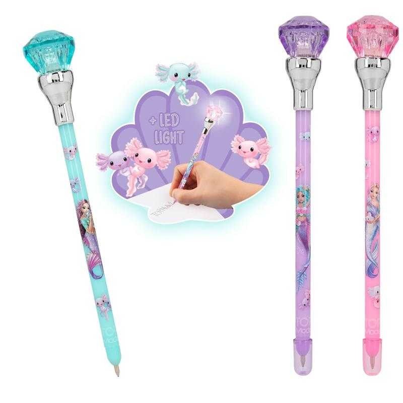 Top Model Bolígrafo Con Luz Mermaid Surtido