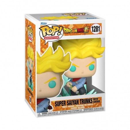 Funko Pop Super Saiyan Trunks con Espada Dragon Ball Super