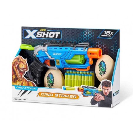 X Shot Pistola de Dardos Dino Attack Striker