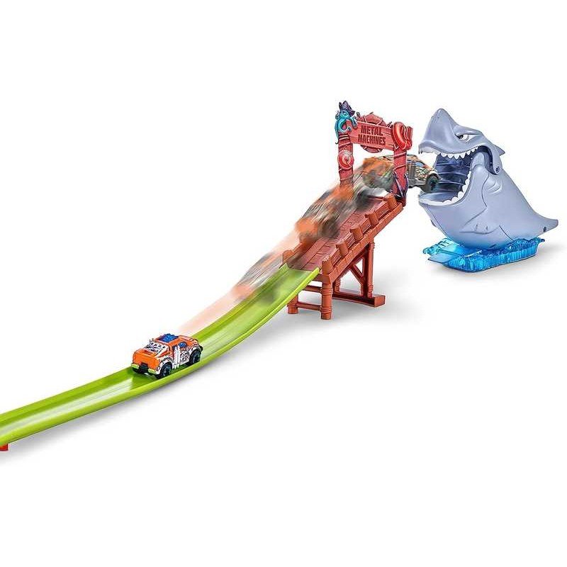 Pista Metal Machines Doble Looping Tiburón Attack