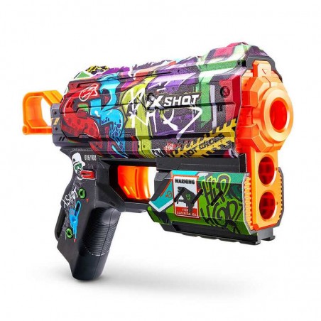 X Shot Pistola de Dardos Skins Flux