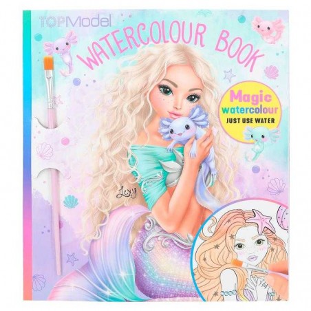 Top Model Libro De Acuarelas Mermaid