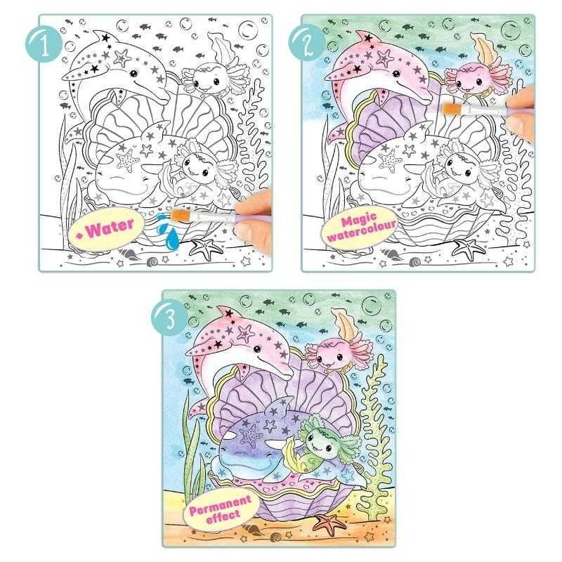 Top Model Libro De Acuarelas Mermaid