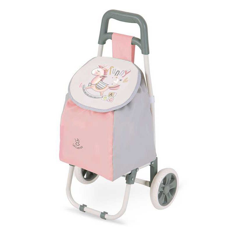 Carrito De La Compra Rosa Funny DeCuevas