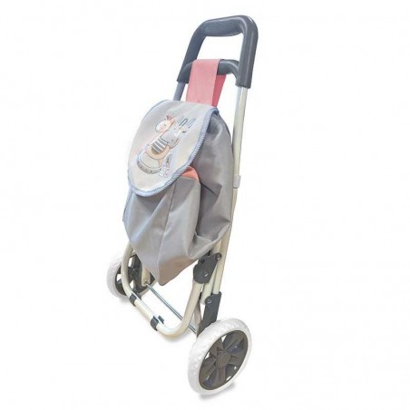 Carrito De La Compra Rosa Funny DeCuevas