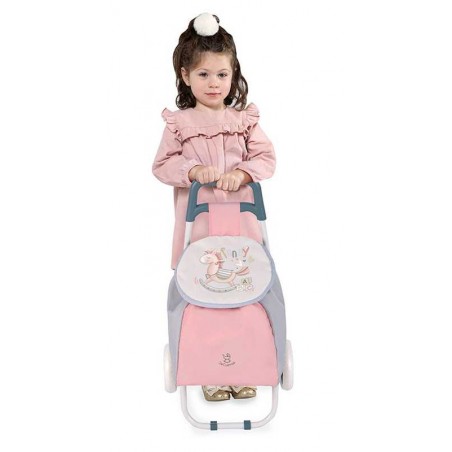 Carrito De La Compra Rosa Funny DeCuevas