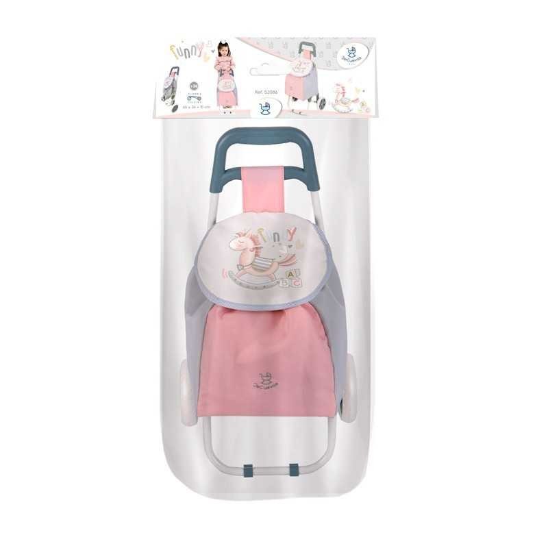 Carrito De La Compra Rosa Funny DeCuevas