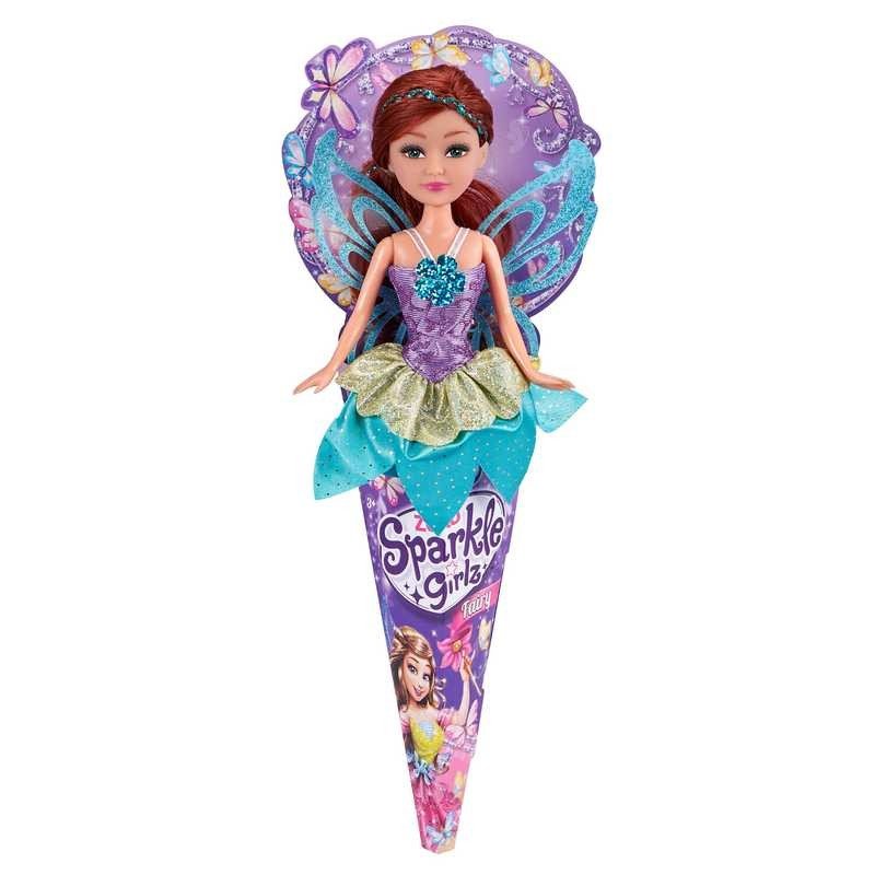 Muñeca Hada Cono Sparkle Girlz Surtido