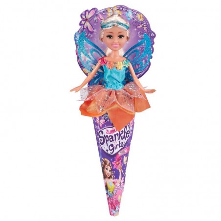 Muñeca Hada Cono Sparkle Girlz Surtido