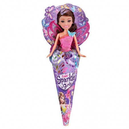 Muñeca Hada Cono Sparkle Girlz Surtido