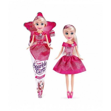 Cono Muñeca Princesa Sparkle Girlz Surtido