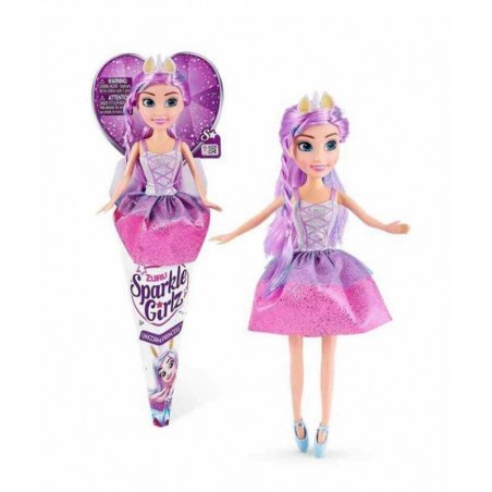 Muñeca Princesa Unicornio Sparkle Girlz Surtido