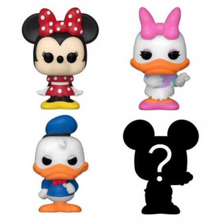 PACK 5 MINI FIGURAS DISNEY MICKEY´S 90TH 4 CM