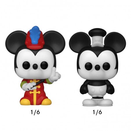 PACK 5 MINI FIGURAS DISNEY MICKEY´S 90TH 4 CM