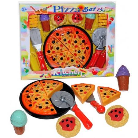 Juego de Pizza Infantil 25 Piezas