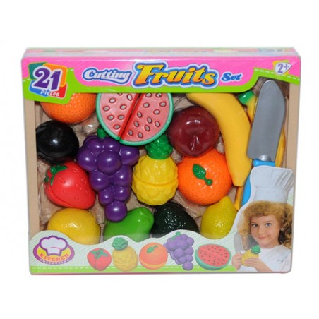 Set de Fruta Cortada 21 Piezas