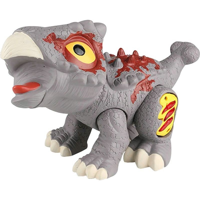 Anquilosaurio Animado con Luces y Sonidos Grande