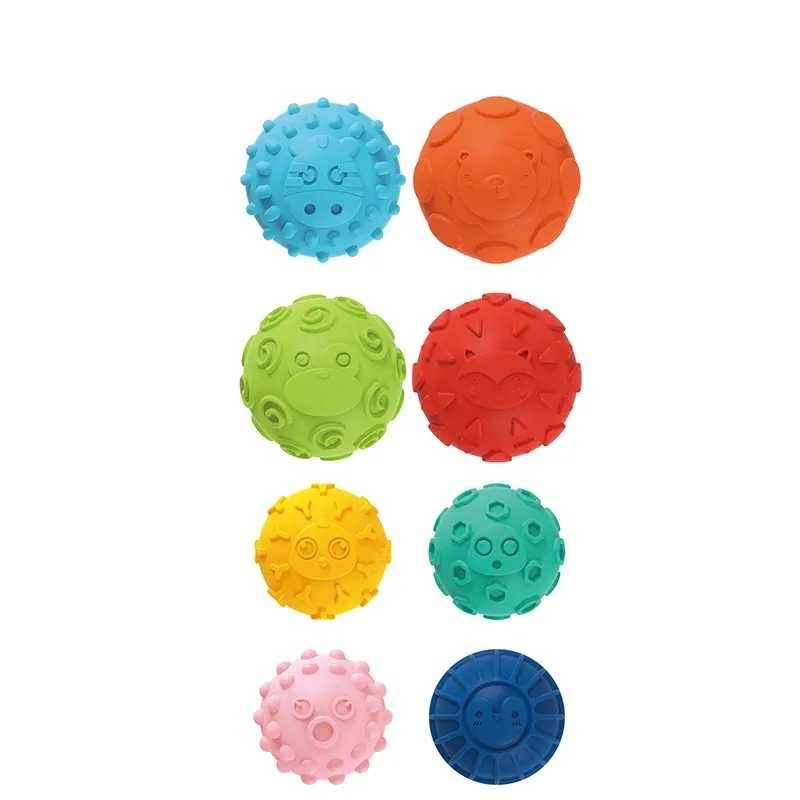 Pelotas Texturizadas Sensoriales 8 Piezas