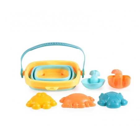 Set Cubo Playa Plegable