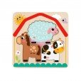 Puzzle Granja Multicapas Infantil