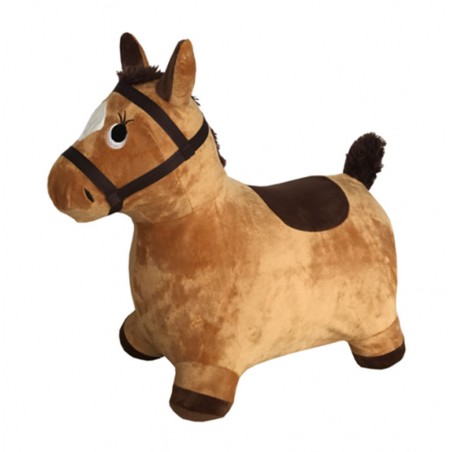 Peluche Hinchable Jumping Caballo