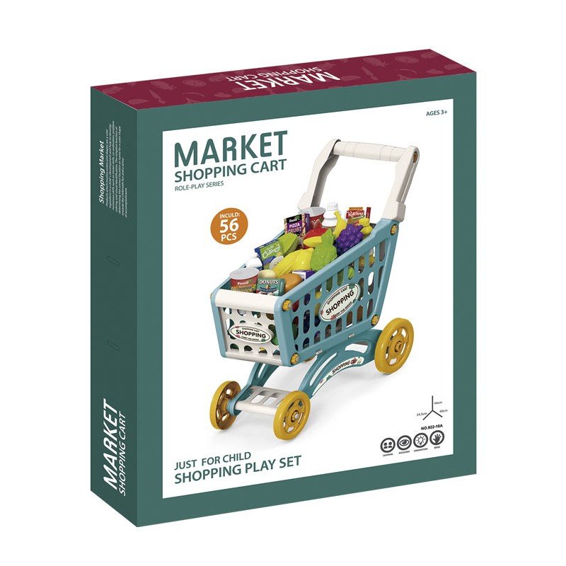 Carrito de la Compra infantil con Accesorios