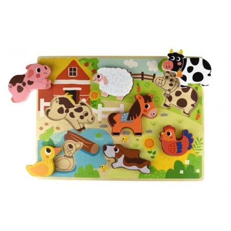 Puzzle Granja Infantil