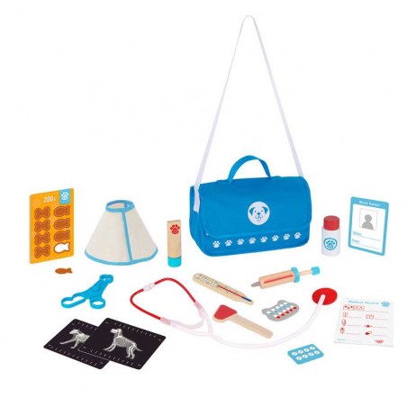 Set Veterinario Con Bolso Infantil