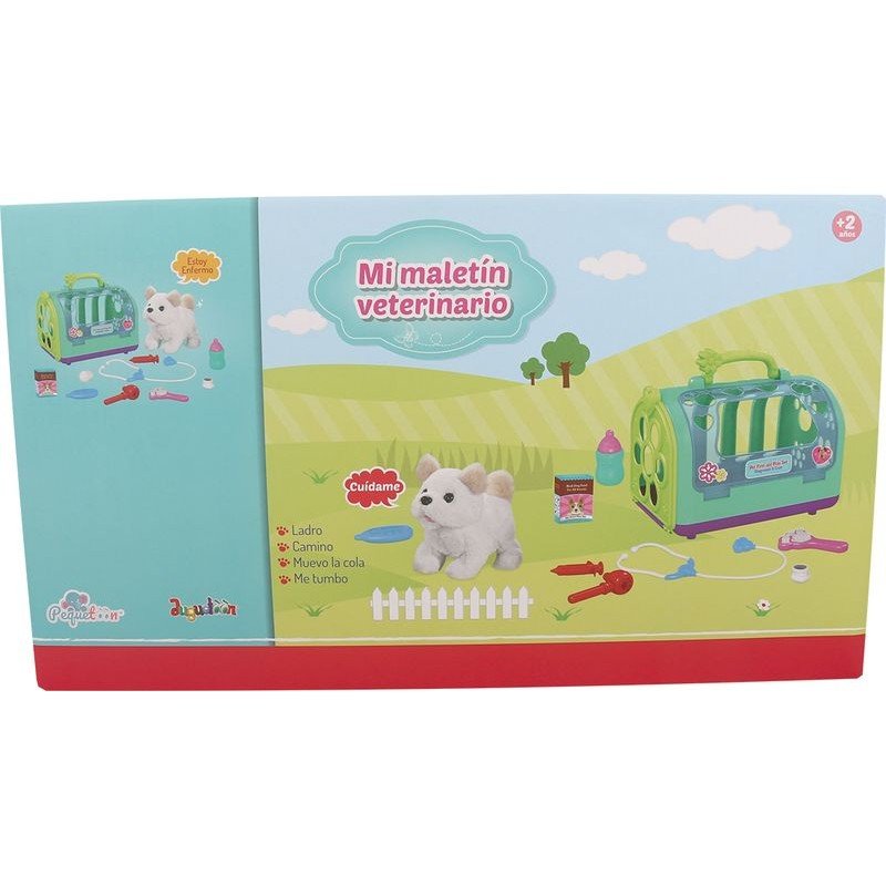 Mi maletín veterinario con perro interactivo