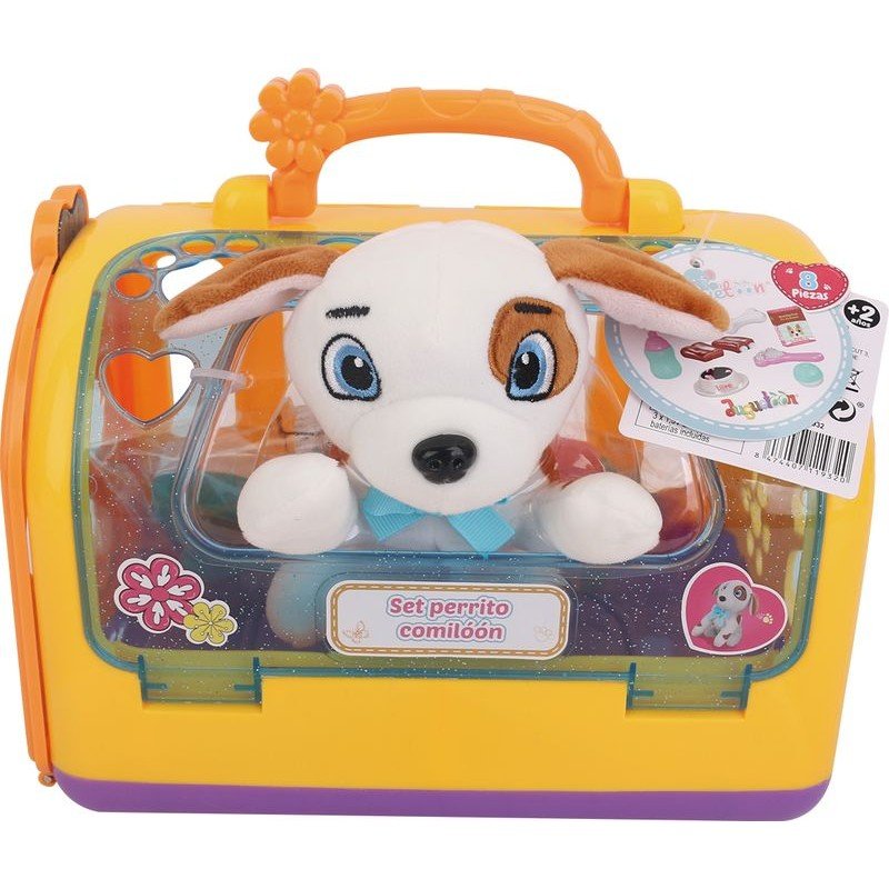 Set Perrito Comiloon con accesorios