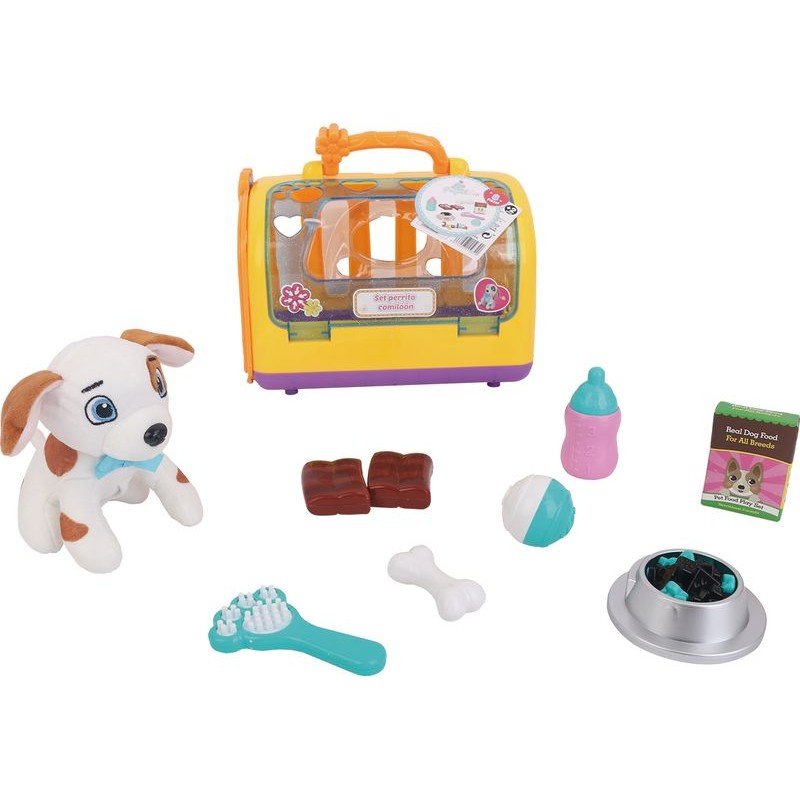 Set Perrito Comiloon con accesorios