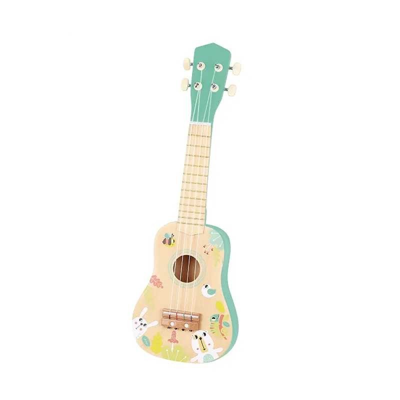 Ukelele Infantil De Madera