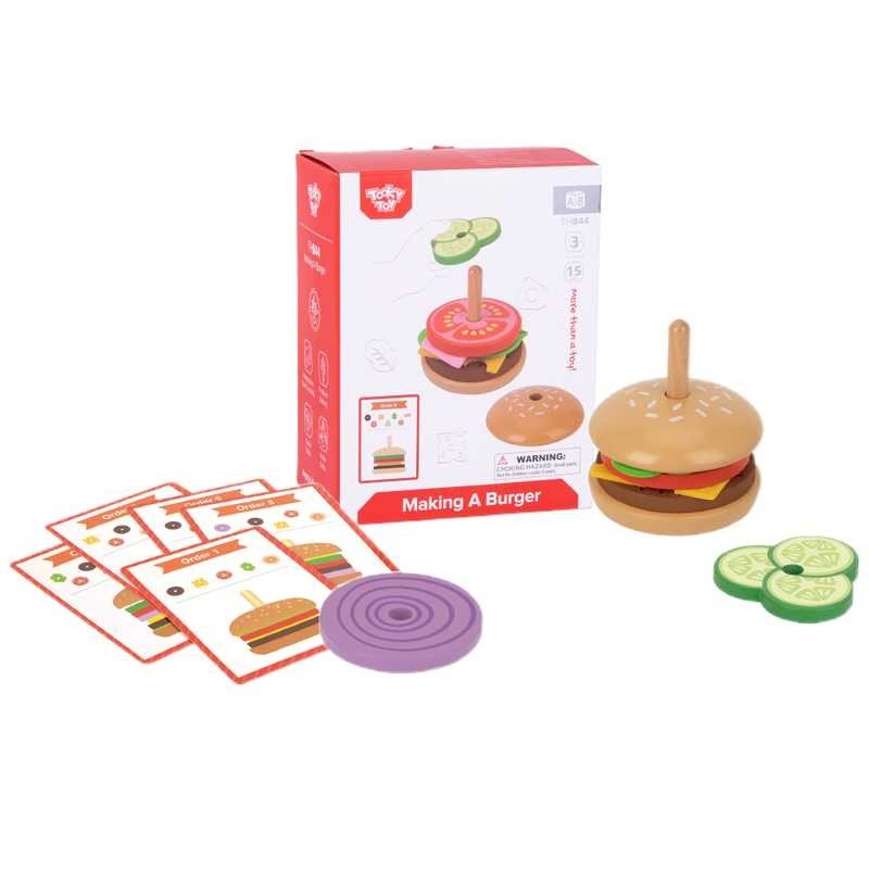 Juego Hamburguesa Apilable