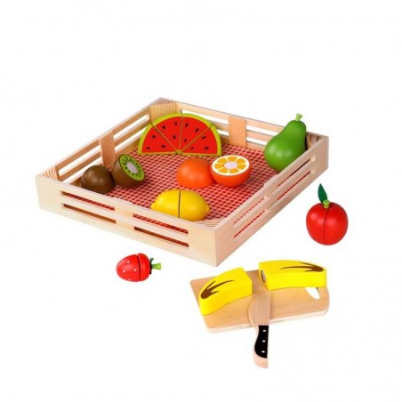 Juego Cortar Frutas 21 Piezas