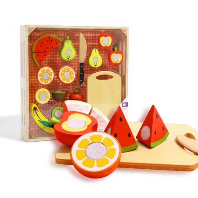 Juego Cortar Frutas 21 Piezas