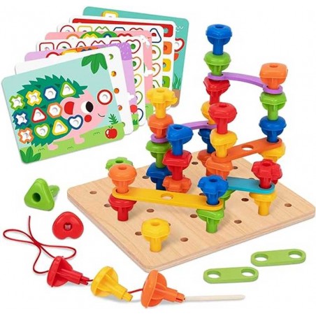 Juego de Clavijas Sensoriales Infantil