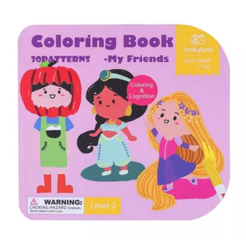 Libro de Colorear Infantil Mis Amigas