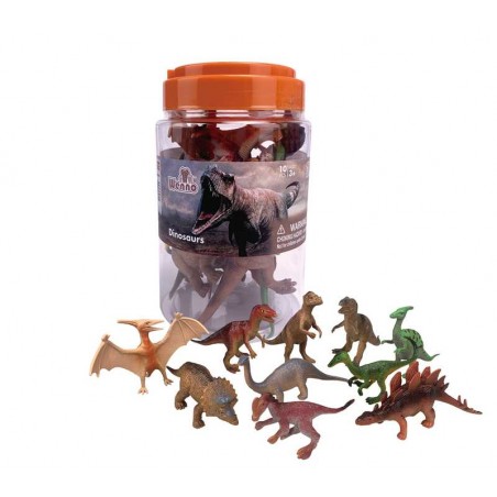 Cubo 10 Figuras De Dinosaurios