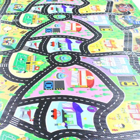 Alfombra Infantil Mapa Ciudad