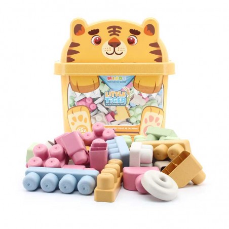 Cubo De Bloques Infantil Tigre